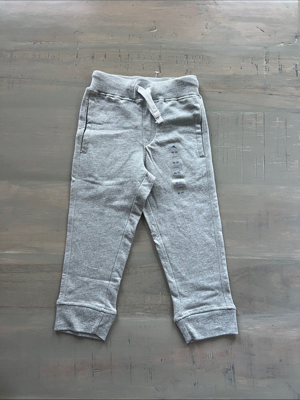 Cat & Jack Light Gray Kids Drawstring Jogger Pants
